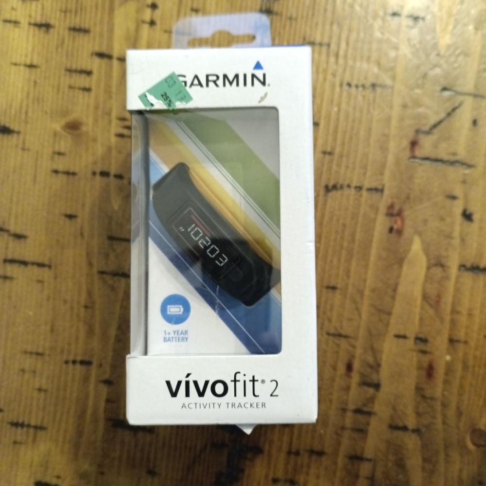 Garmin vivofit 2 Activity Tracker Black 010-01503-00 New in Box R1